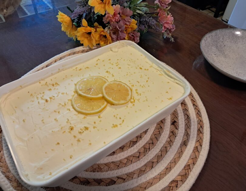 Tiramisu de limão