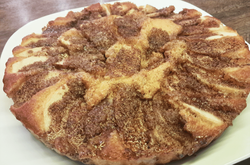 Bolo de Maçã com canela